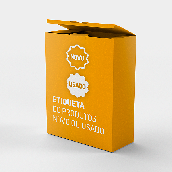 Etiqueta de Produtos Novos ou Usados