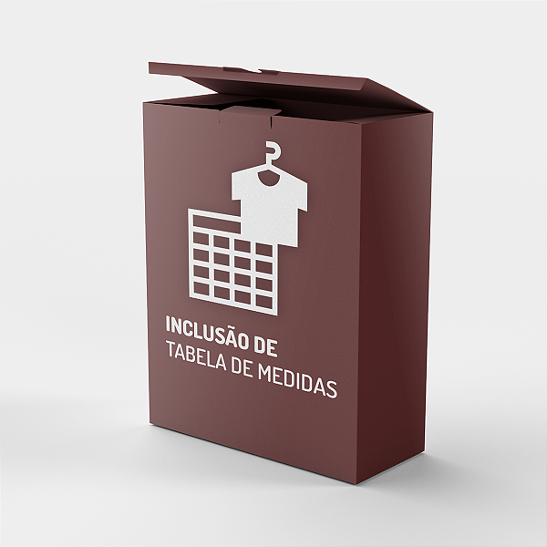 Inclusão de Tabelas de Medidas