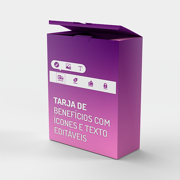Tarja de Benefícios Editável