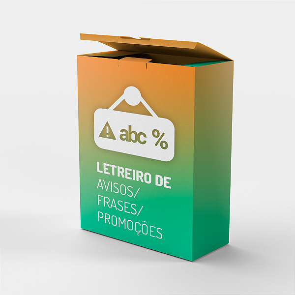 Letreiro de Avisos/Frases/Promoções