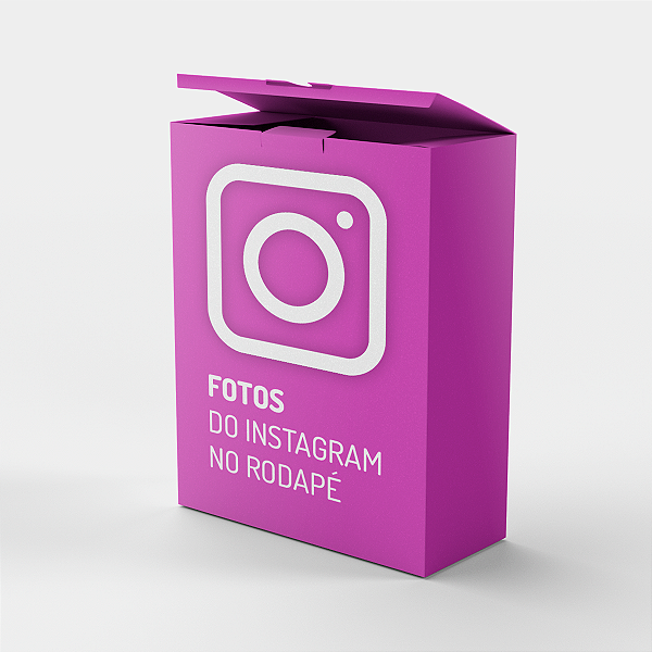 Fotos Instagram no Rodapé via Elfsight