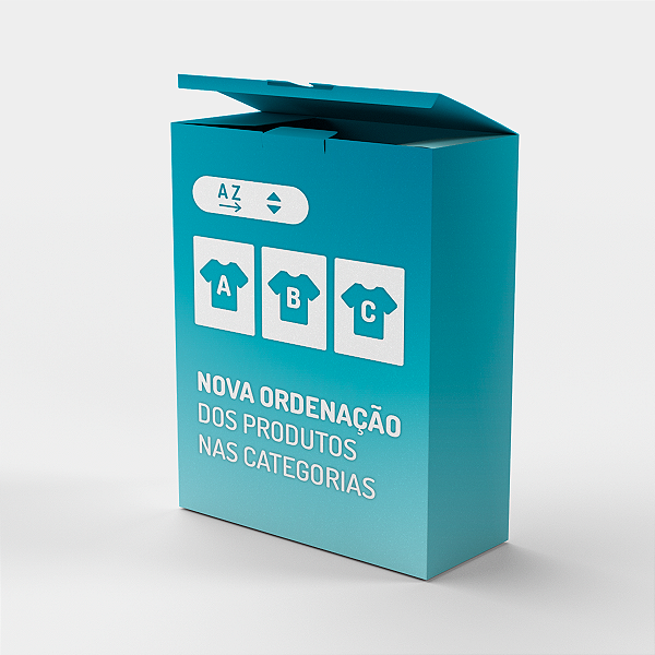 Nova Ordenação Produtos nas Categorias