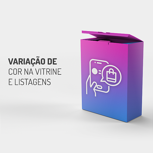 Variação de Cor na Vitrine/Listagens