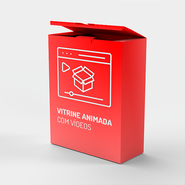 Vitrine Animada com Vídeos