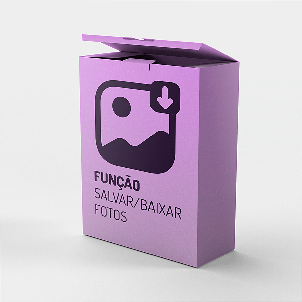 Função Salvar/Baixar Fotos