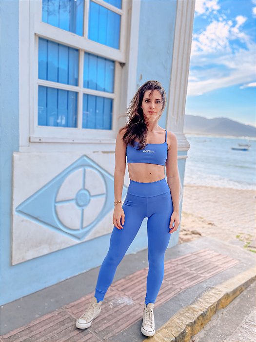 legging oldchool água marinha