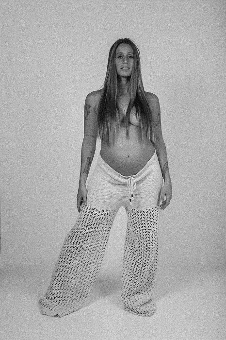 calça de crochê Hannah EXCLUSIVA - handmade