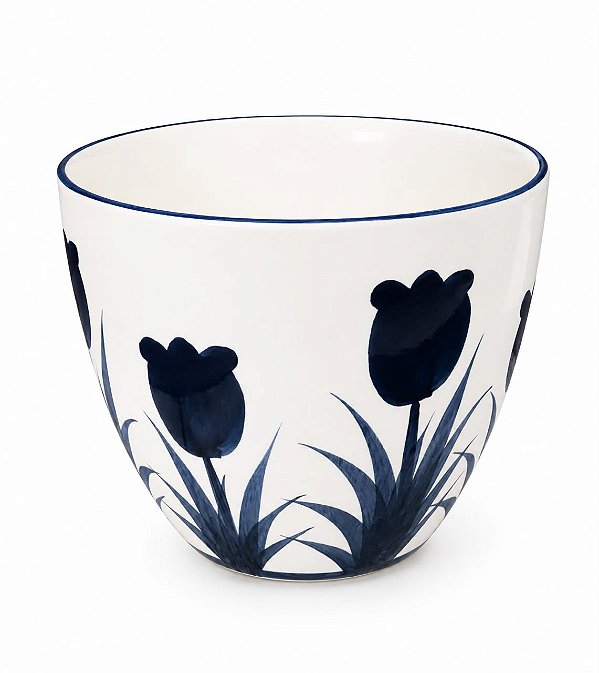 Vaso com Tulipas 12x14