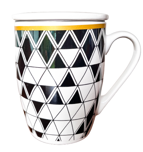 Caneca Infusora de chás Arte Brasileira