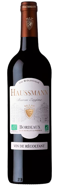 Vinho Haussmann Baron Eugène Bordeaux Supérieur