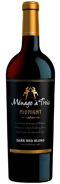 Vinho Ménege à Trois Midnight Dark Red Blend