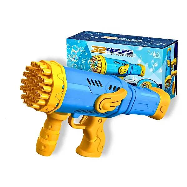 Lança Bola De Sabão Automática Pistola de Bolhas