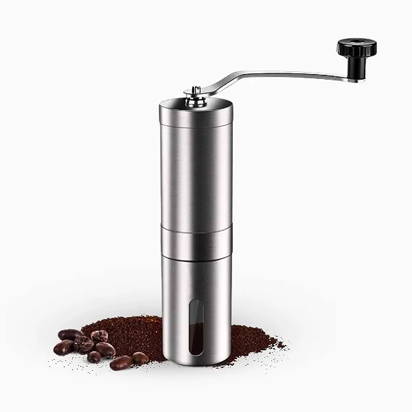 Moedor de Café Manual de Aço Inoxidável