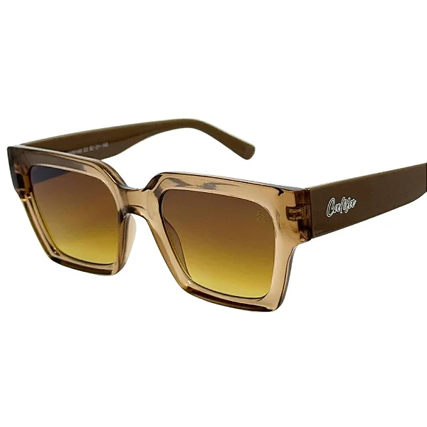 ÓCULOS DE SOL MILÃO - MARROM CLEAR