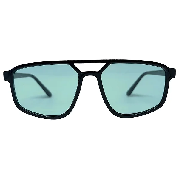 Óculos de Sol Aviador Urban - Preto c/ Azul