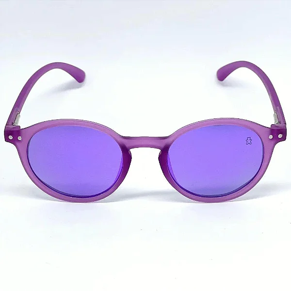ÓCULOS DE SOL VIBES - ROXO COM ROXO ESPELHADO