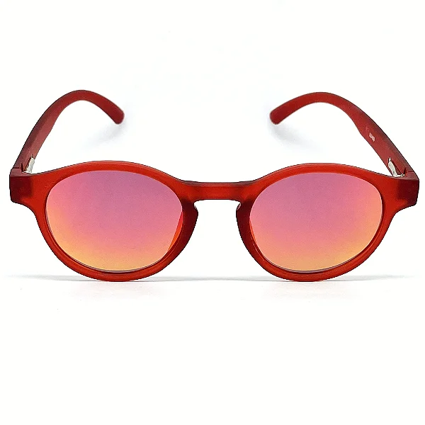ÓCULOS DE SOL POLARIZADO CANCÚN - VERMELHO ESPELHADO