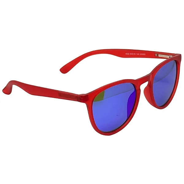 ÓCULOS DE SOL FIESTA POLARIZADO - VERMELHO COM AZUL