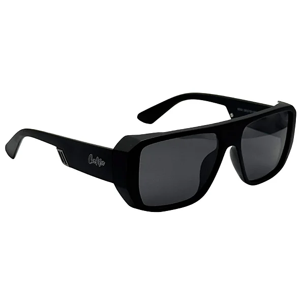 Óculos de Sol Polarizado London - Preto Fosco