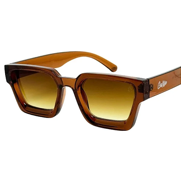 ÓCULOS DE SOL LUCK - MARROM DEGRADÊ