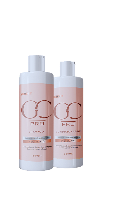 KIT Shampoo 500ml + Condicionador 500ml - Uso Diário