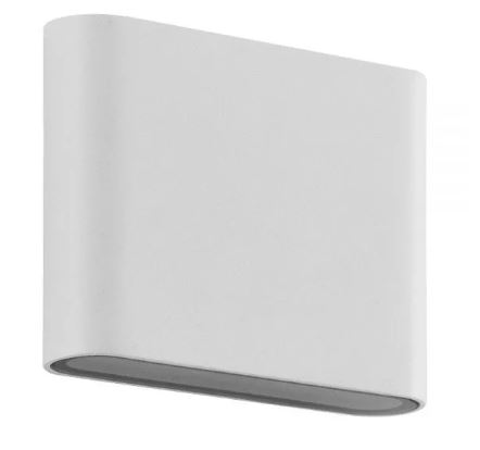 Arandela LED Slim 5W Bivolt 3000K Luz Branca - Brilia