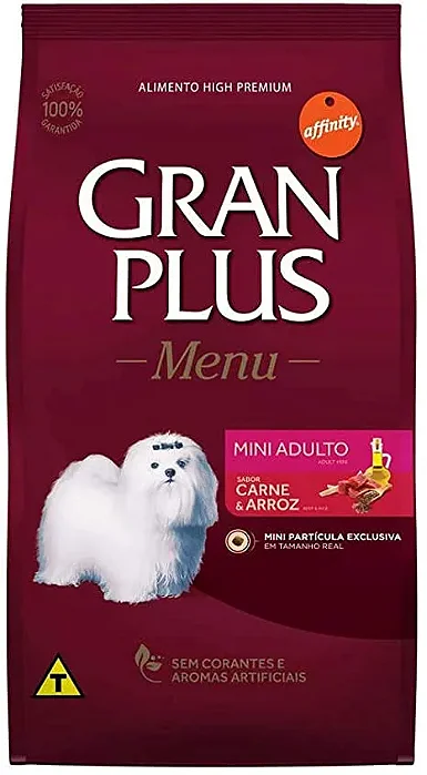 Granplus Menu Caes Ad Mi Carne/arroz 15 Kg