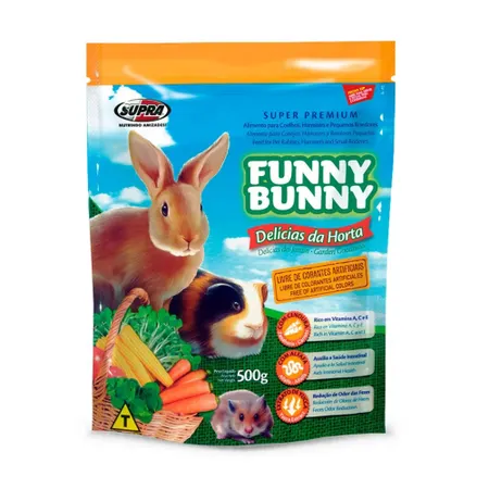 Funny Bunny Delicias Da Horta 500g