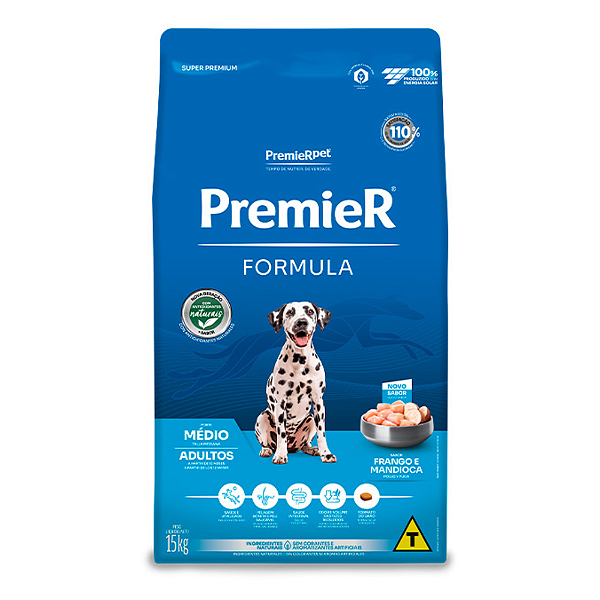 Premier Racas Medias Adulto 15 Kg