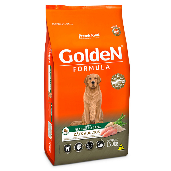 Golden Caes Adulto Frango 15 Kg