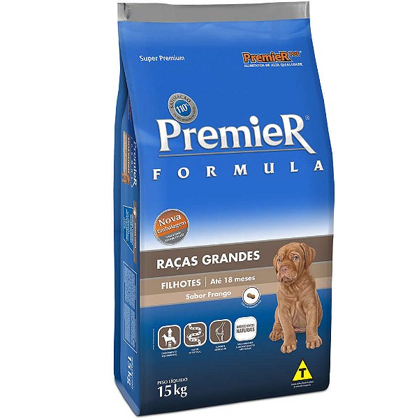 Premier Racas Grandes Filhotes 15 Kg