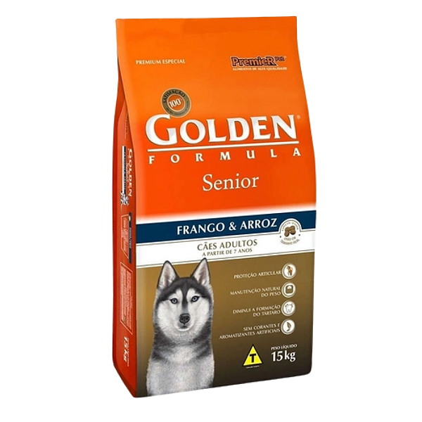 Golden Caes Adulto Senior 15 Kg