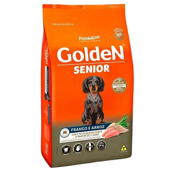 Golden Caes Adulto Senior Frango Mb 10,1 Kg