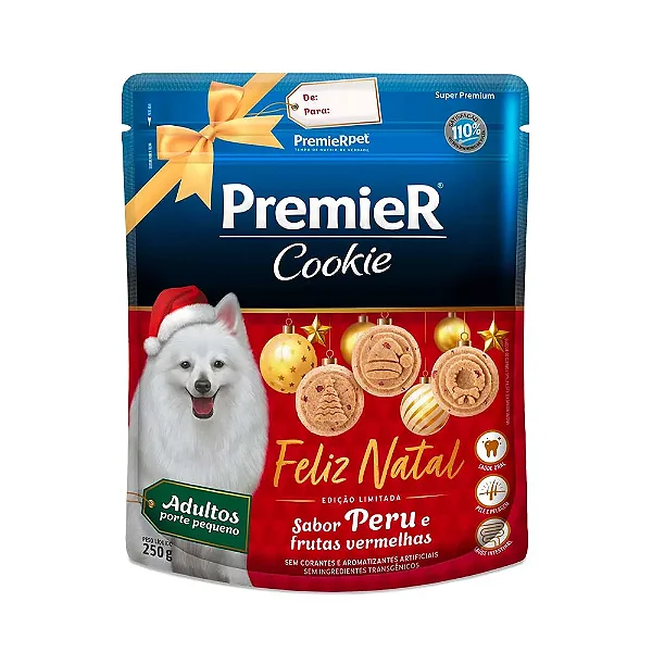 Premier Cookie Caes Adult Natal 250g