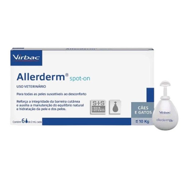 Allerderm Spot On 2 Ml - Cx C/ 6