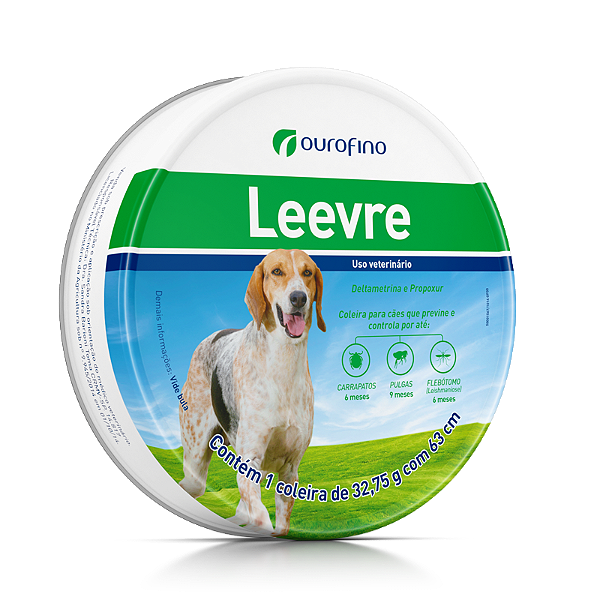 Coleira Leevre 63cm