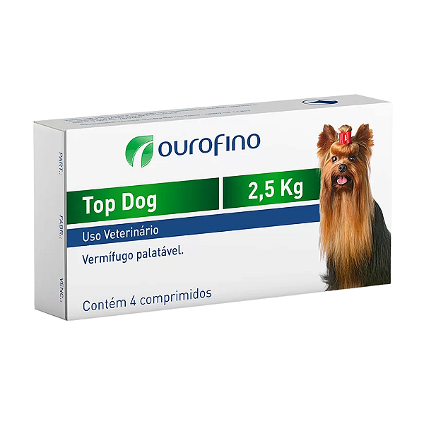 Top Dog 2,5 Kg - Cx C/ 4 Comp.
