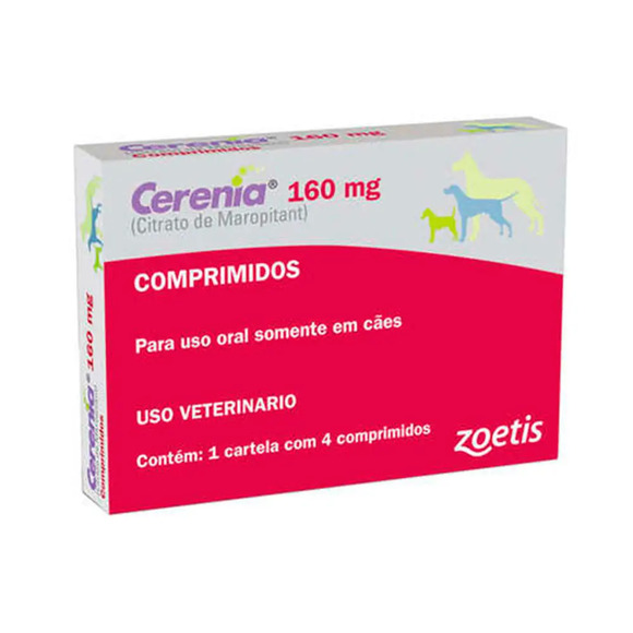 Antiemético Cerenia 160mg 4 comprimidos