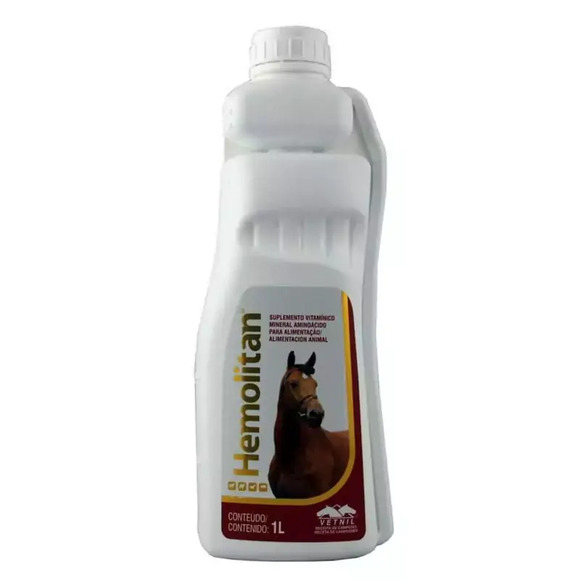 Suplemento Hemolitan Vetnil 1 L