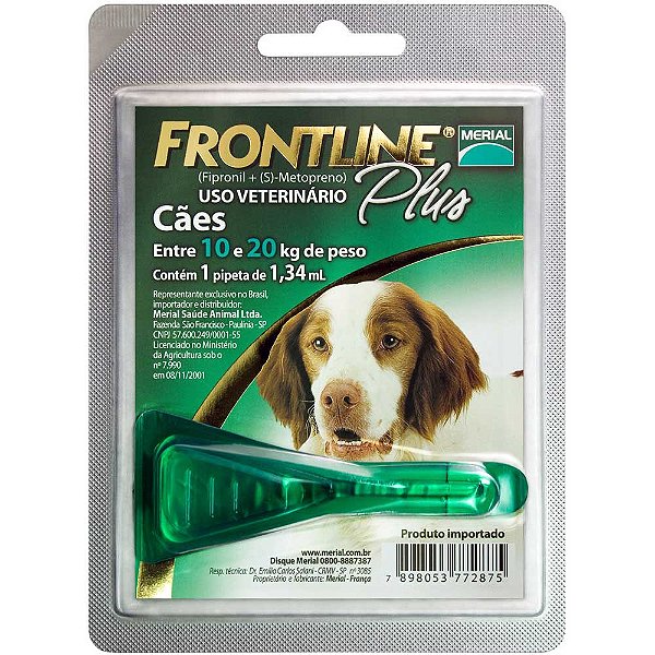 Frontline Plus M (10 A 20 Kg)
