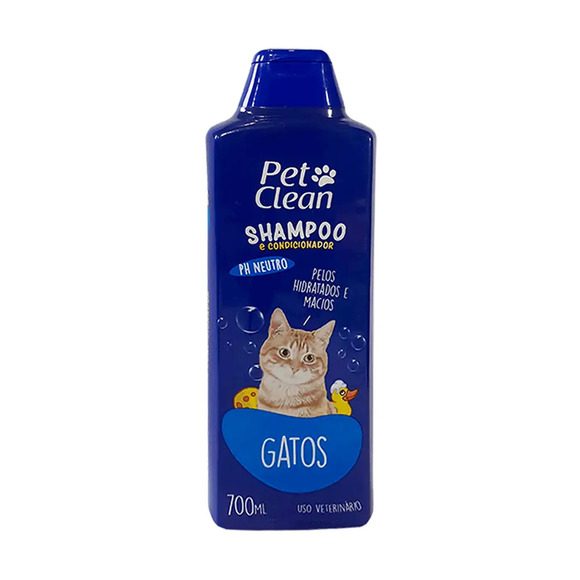 Shampoo P/ Gatos 700 Ml - Pet Clean
