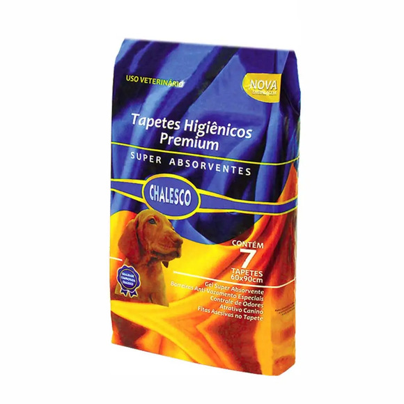 Tapete Higiênico Premium Chalesco 7 unidades