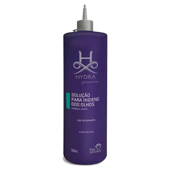 Solução Limpeza Olhos Hydra PetSociety 500ml