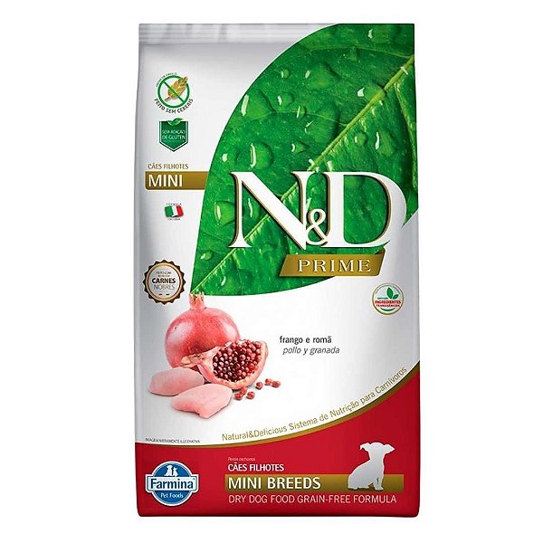 Nd Prime Canine Frango Puppy Mini 2,5 Kg