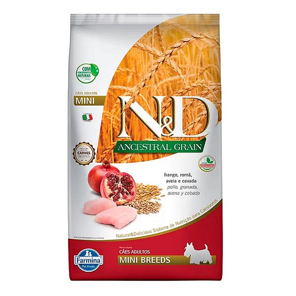 Nd Ancestral Canine Frango Senior Mini 2,5 Kg