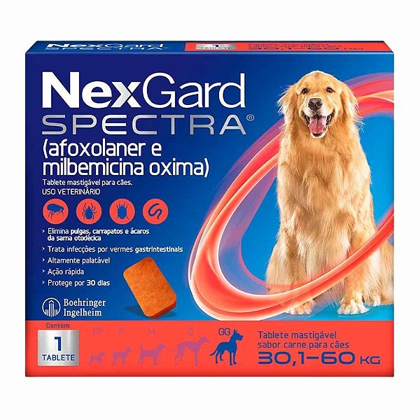 Nexgard Spectra Gg (30,1 A 60kg) C/ 1 Comp.