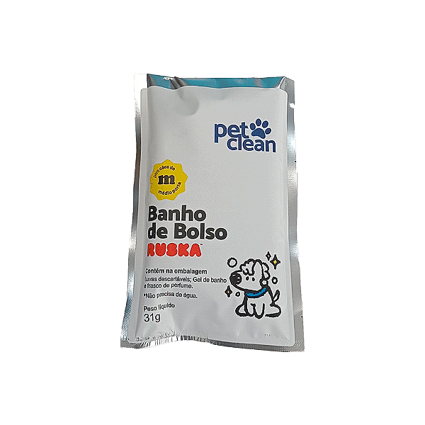 Banho De Bolso Ruska M - Pet Clean