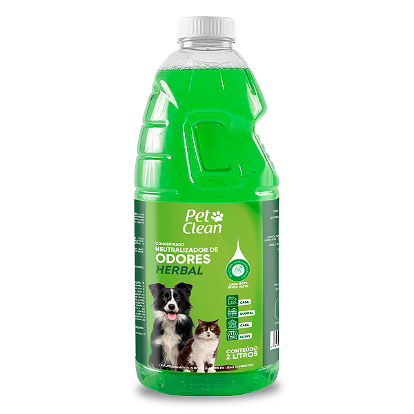 Eliminador De Odores Herbal 2 L - Pet Clean