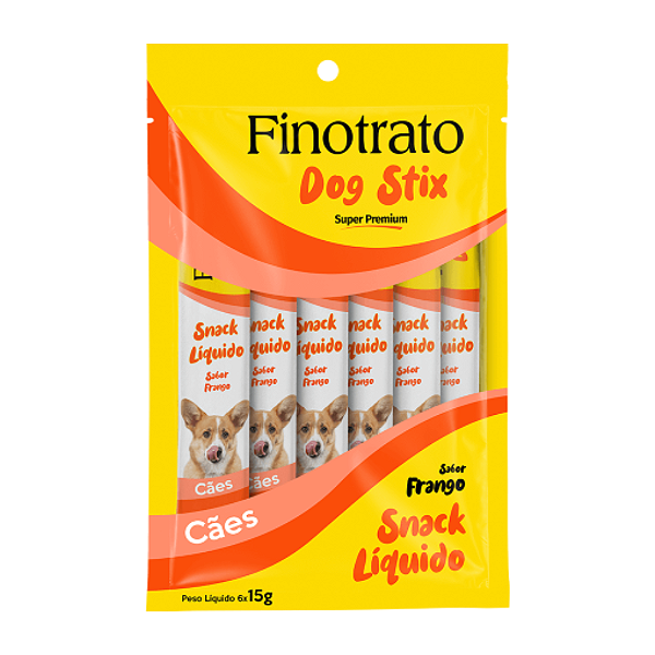 Finotrato Dog Stix Frango C/6 15g
