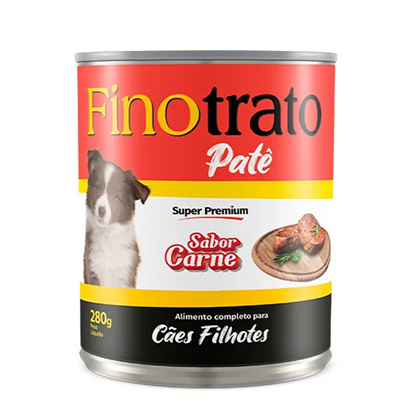 Finotrato Pate Caes Fil. Carne 280g